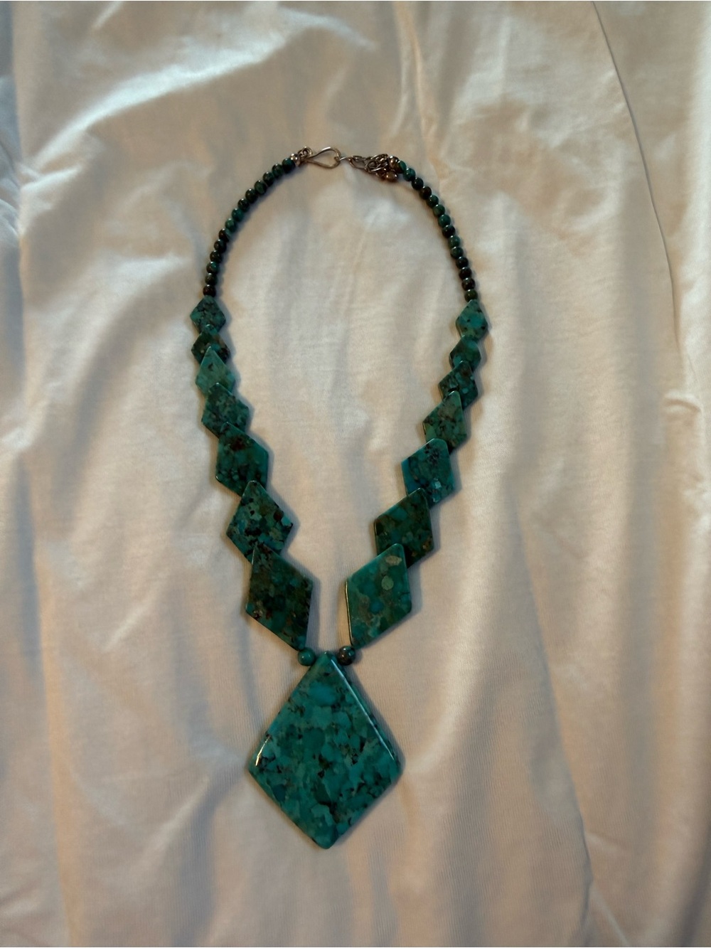 Turquoise Geometric Statement Necklace - Women Jewelry